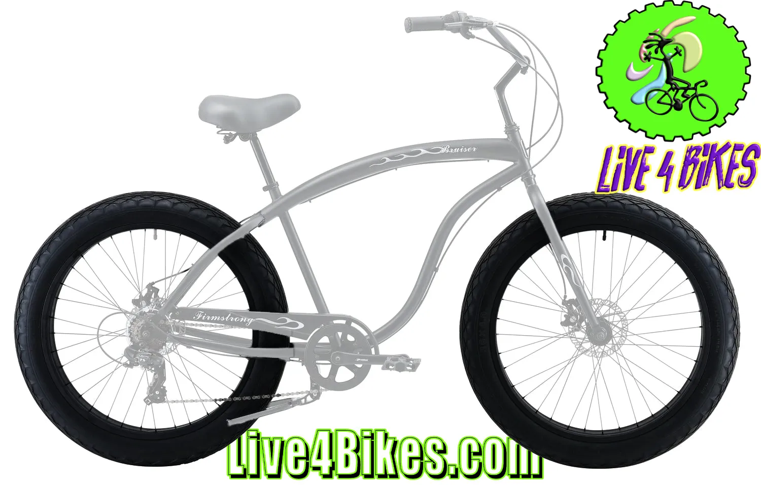 26x4.0 eBike Tire City Smooth Fat E-bike  - Live 4 Bikes