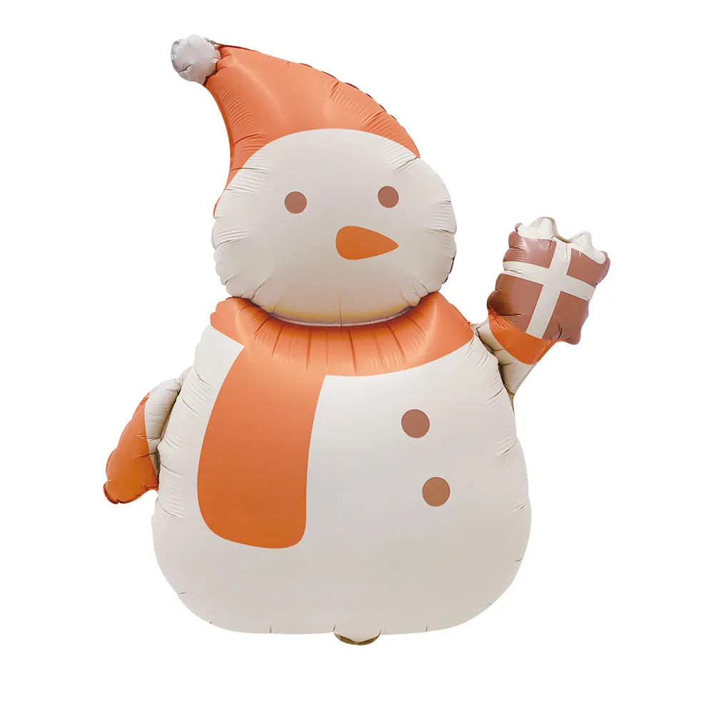 33" Matte Snowman Foil Balloon