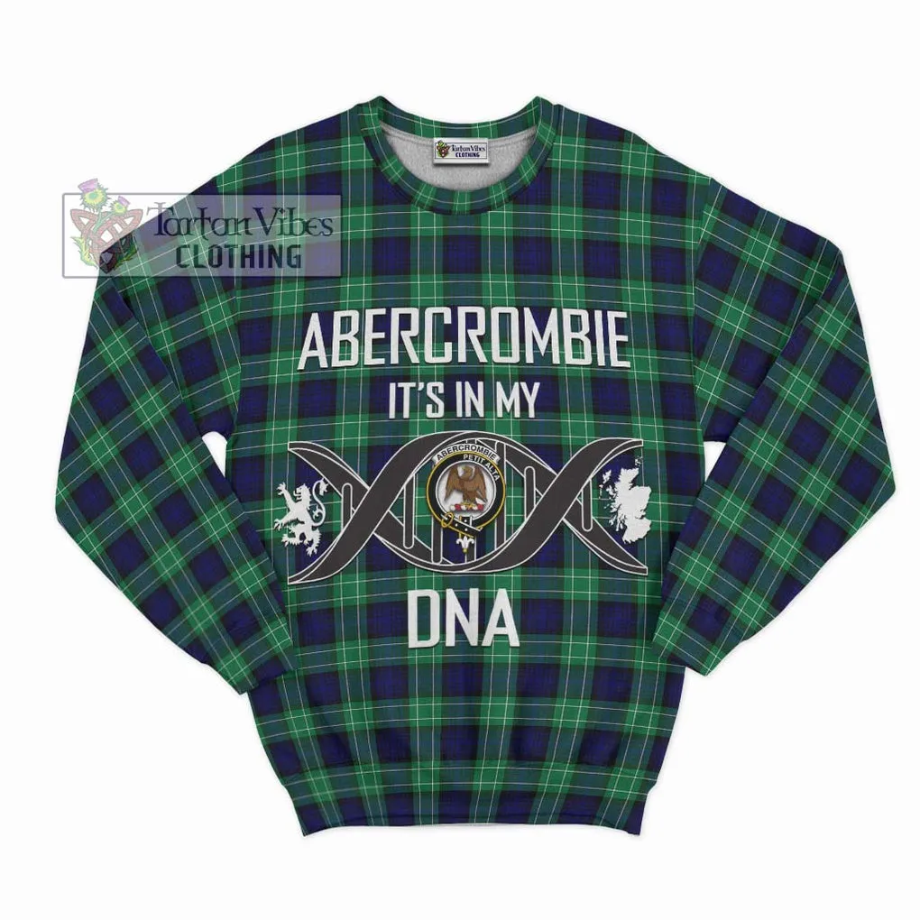 Abercrombie Tartan Sweatshirt with Family Crest DNA In Me Style