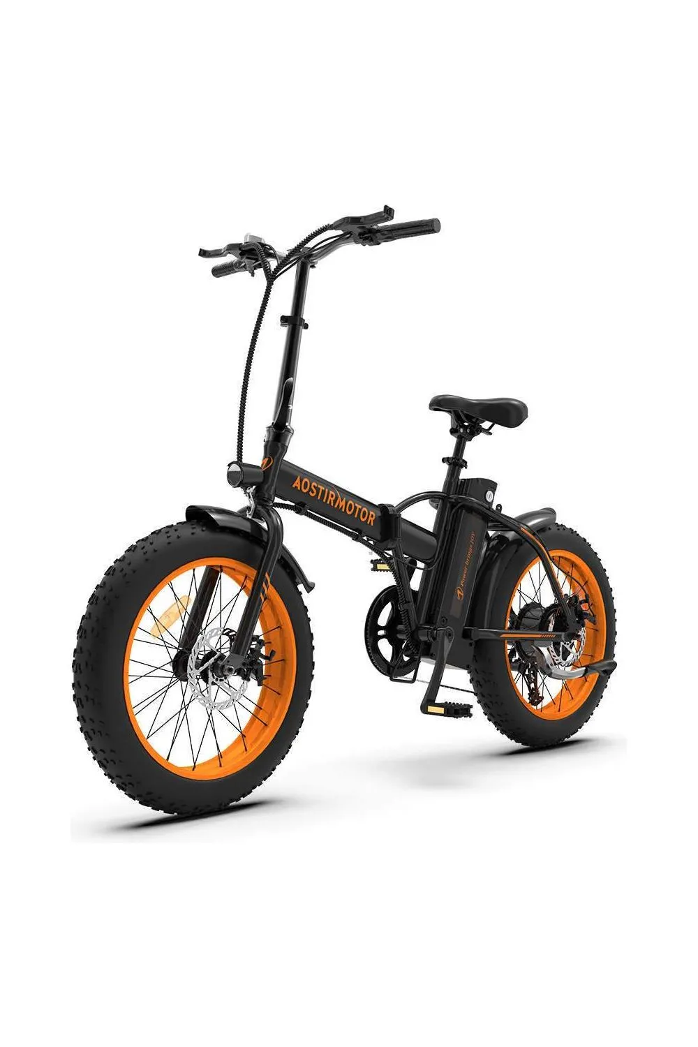 Aostirmotor A20 36V/13Ah 500W Mini Fat Tire Folding Electric Bike