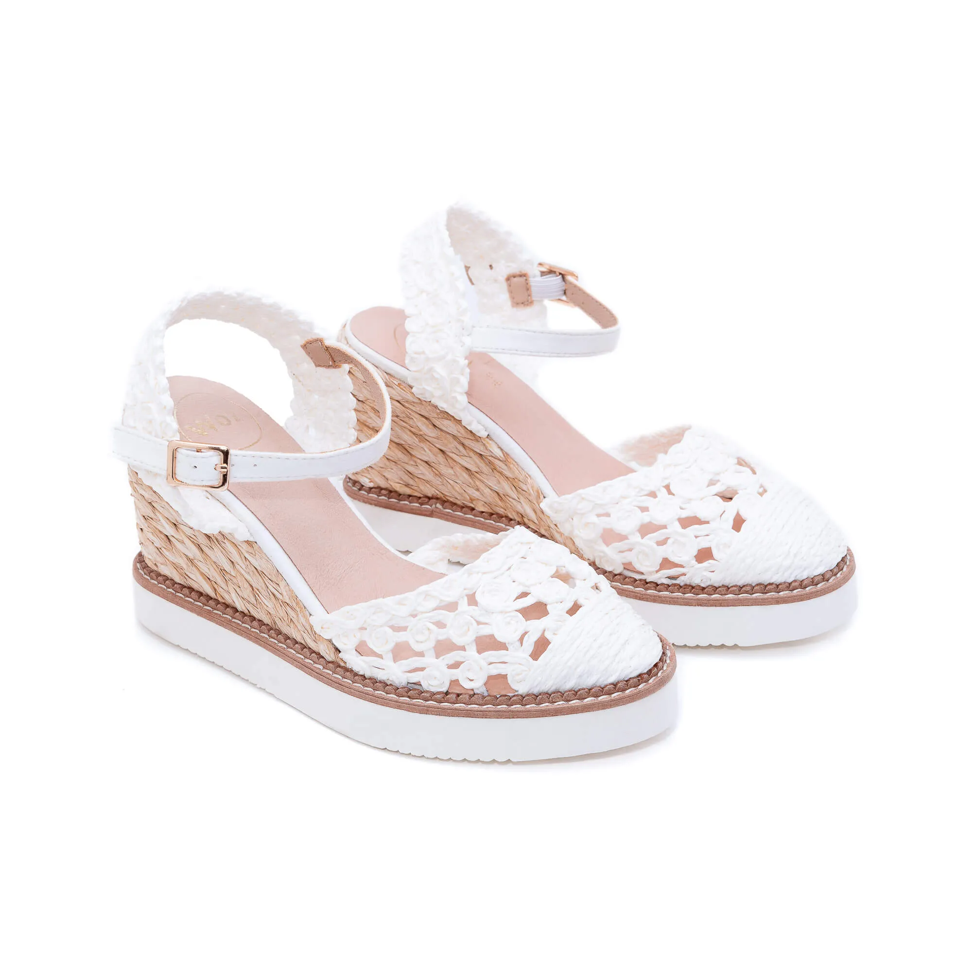 Aria Ivory Espadrilles