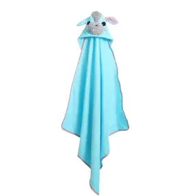 Baby Plush Terry Hooded Bath Towel - Yoko the Yorkie