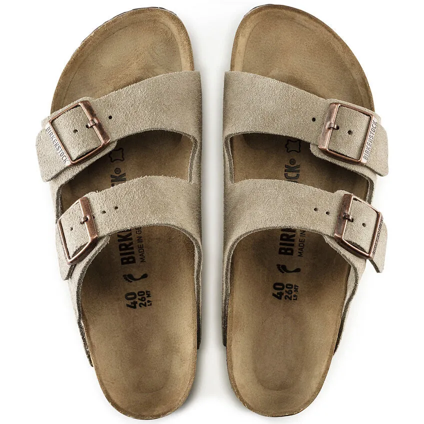 Birkenstock Arizona - Taupe | Suede Leather - 051461