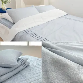 Cool Lightweight Comforter Set Queen, 4 Pieces - Saesom