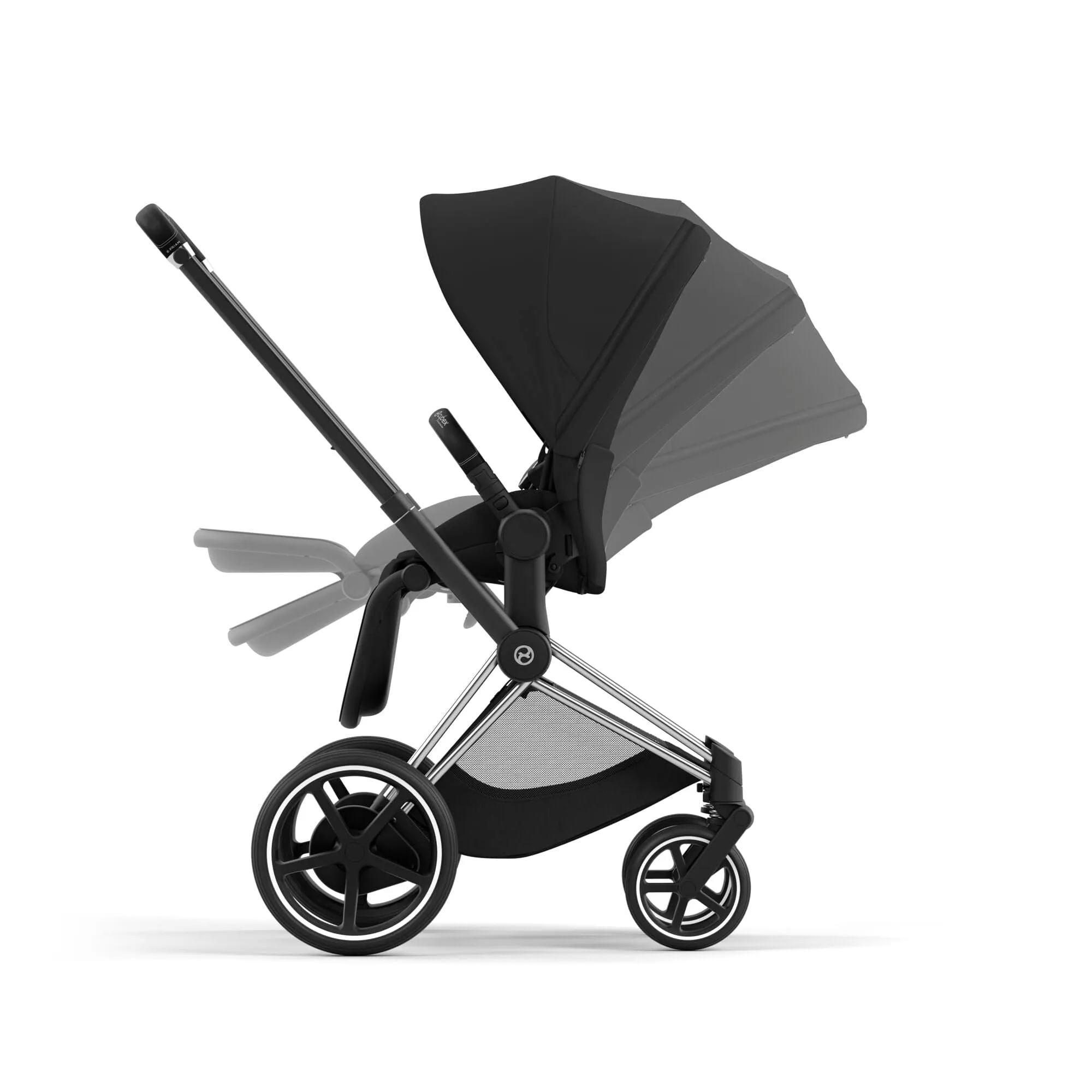 Cybex e-Priam Pram - Sepia Black