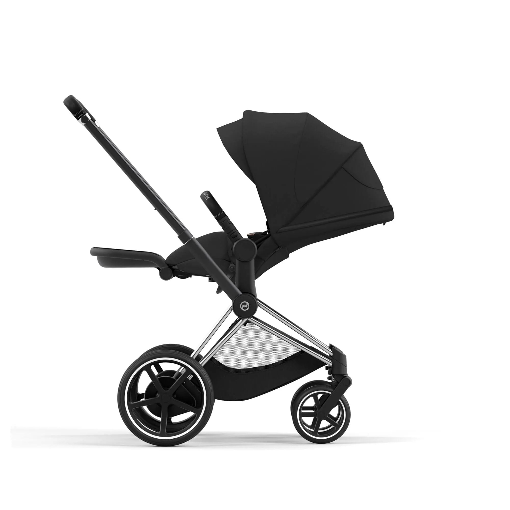 Cybex e-Priam Pram - Sepia Black