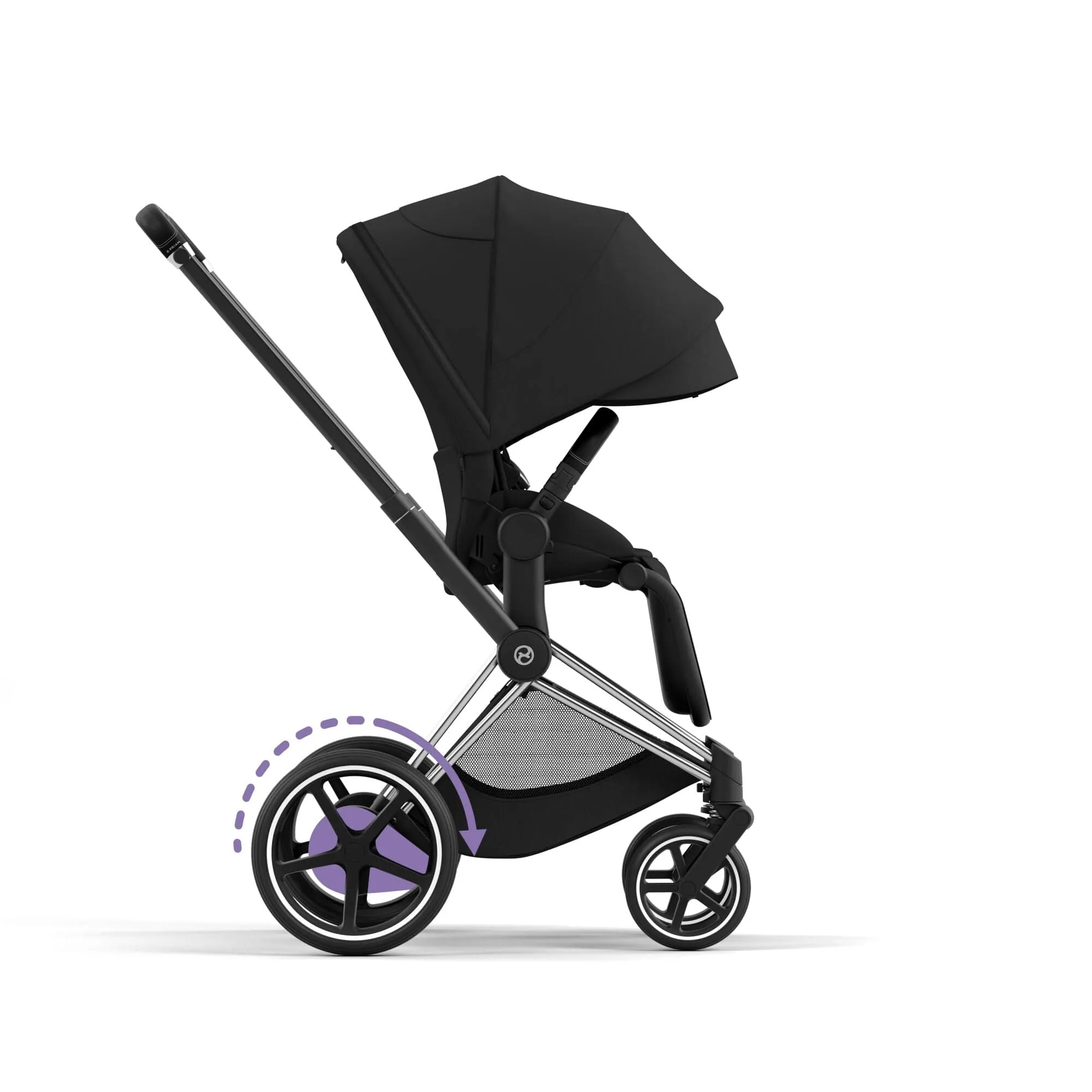 Cybex e-Priam Pram - Sepia Black