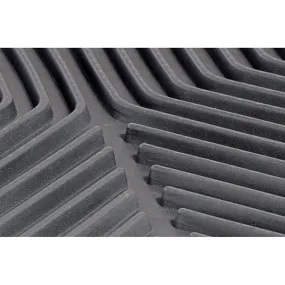 DEE ZEE DZ 90710 Floor Mat, 28 in L, 19 in W, Rubber Rug, Black