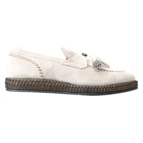 Dolce & Gabbana Elegant Ivory Leather Espadrilles