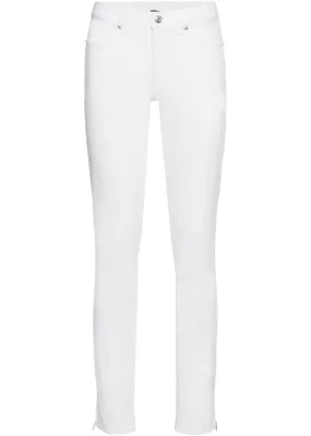 Elastic Bodyflirt trousers, white