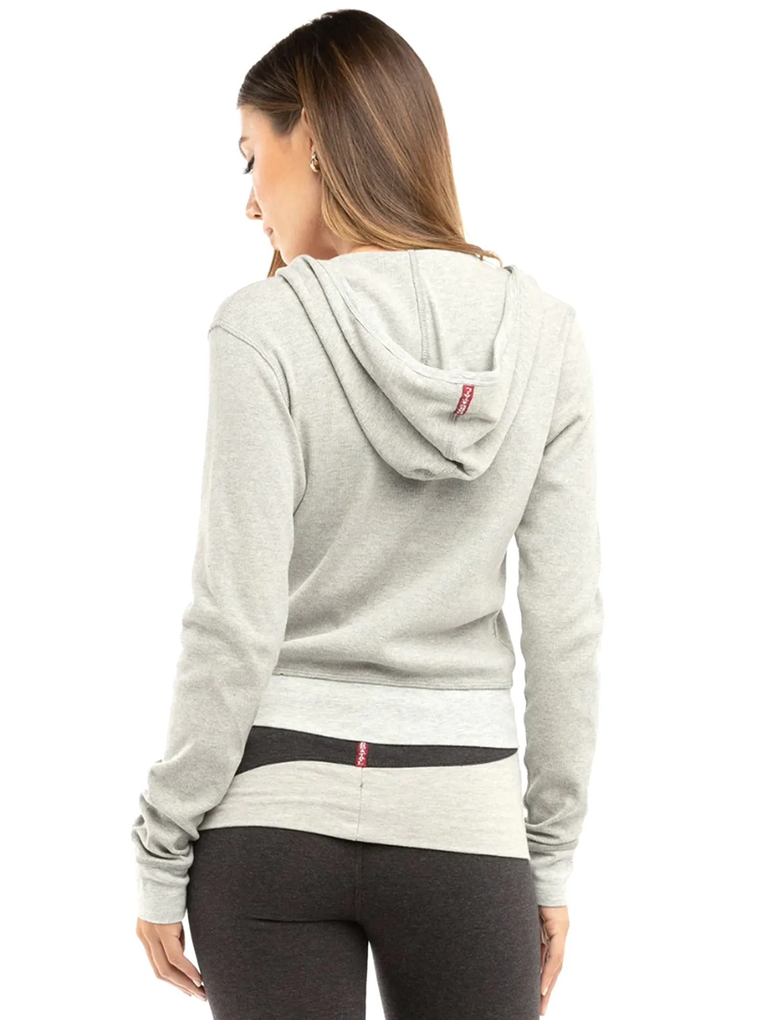 Hard Tail Thin Ribbed Hoodie CS-53