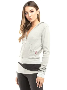 Hard Tail Thin Ribbed Hoodie CS-53