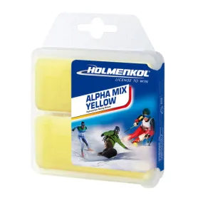 Holmenkol Alpha Mix Yellow Wax - 70g