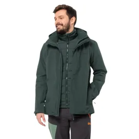 jack wolfskin Bergland 3in1 Men's Waterproof Jacket