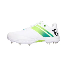 Kookaburra Pro 2.0 Cricket Spikes White/lime