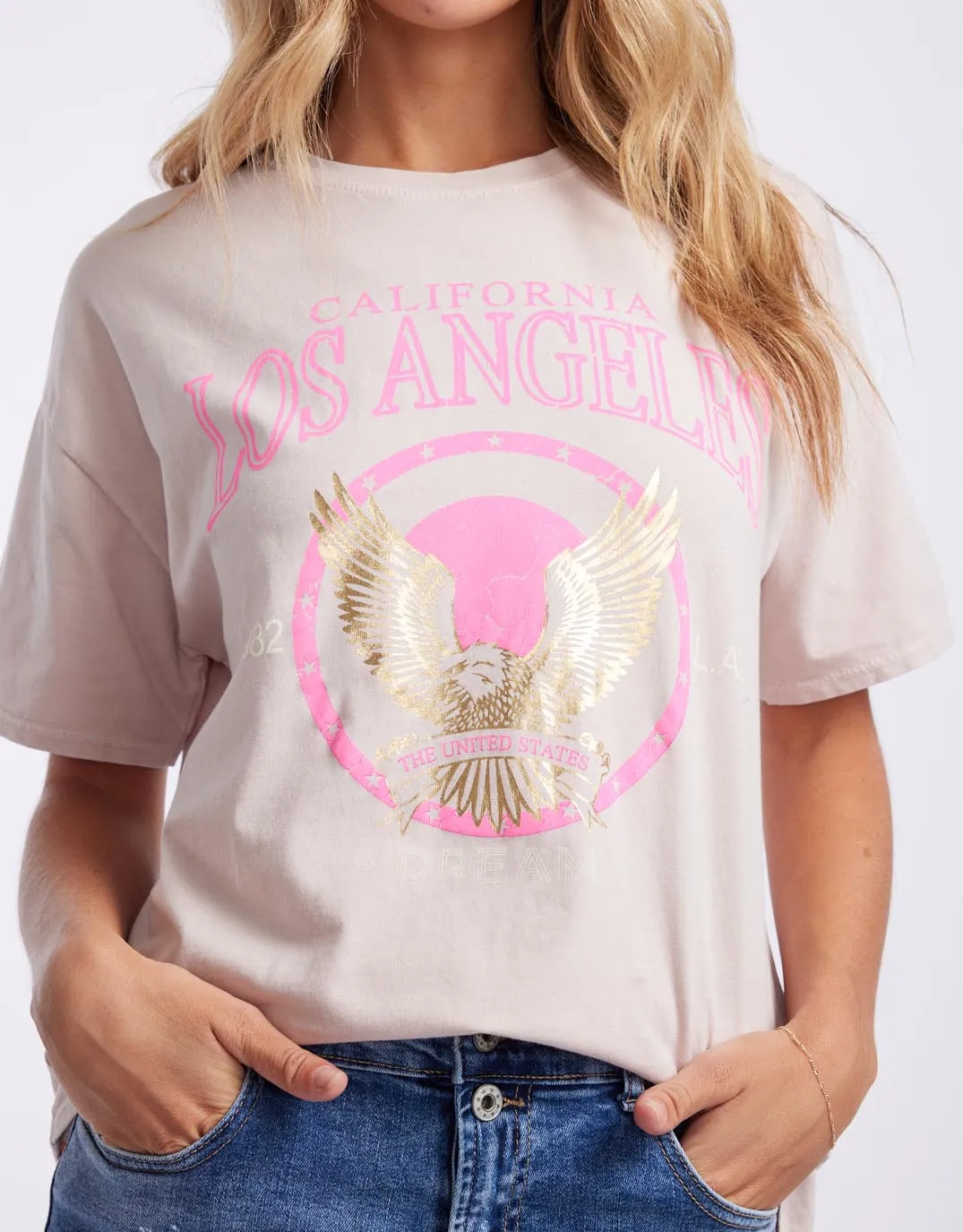 L.A. Tee - Light Pink