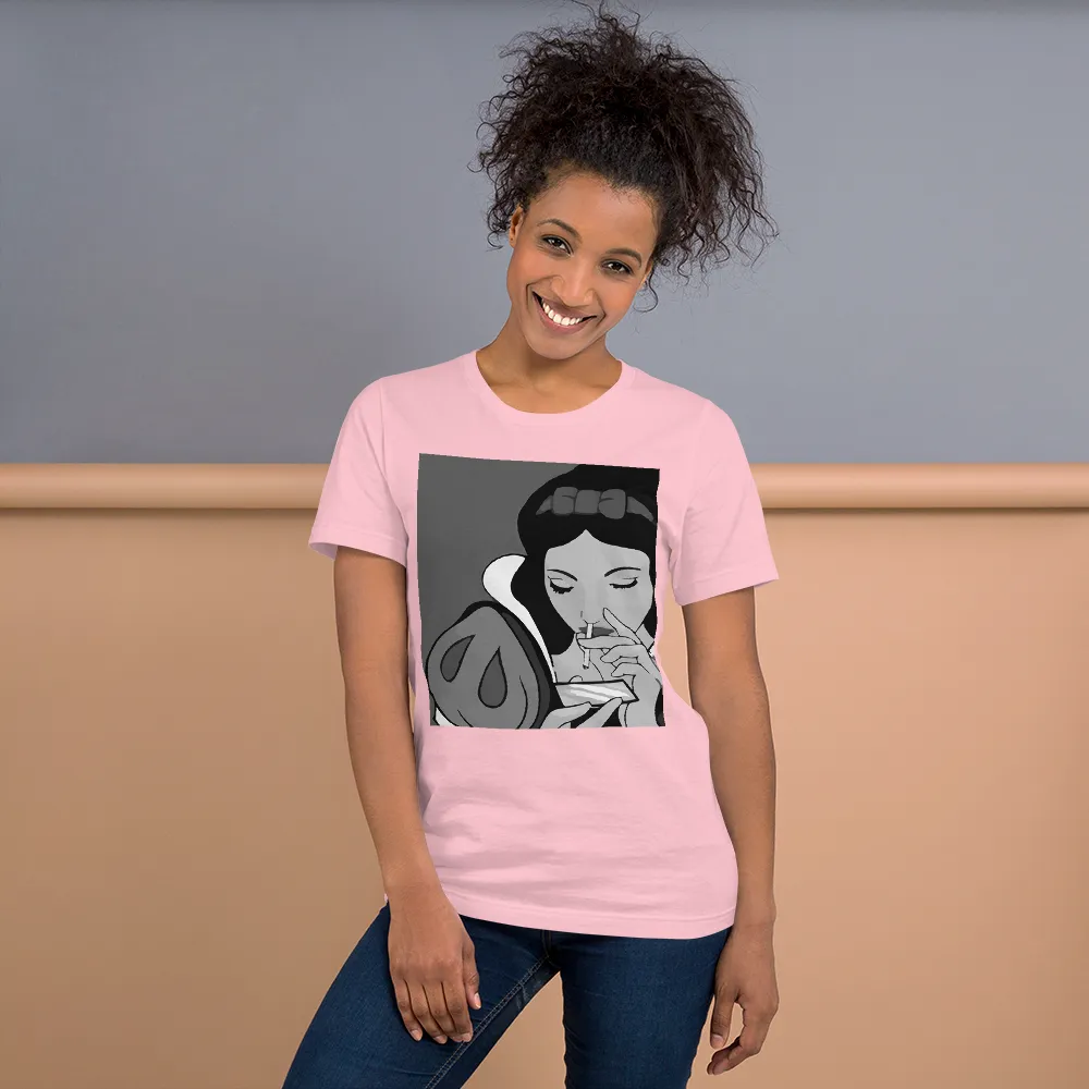 LADIES SNOW WHITE GIRL TEE