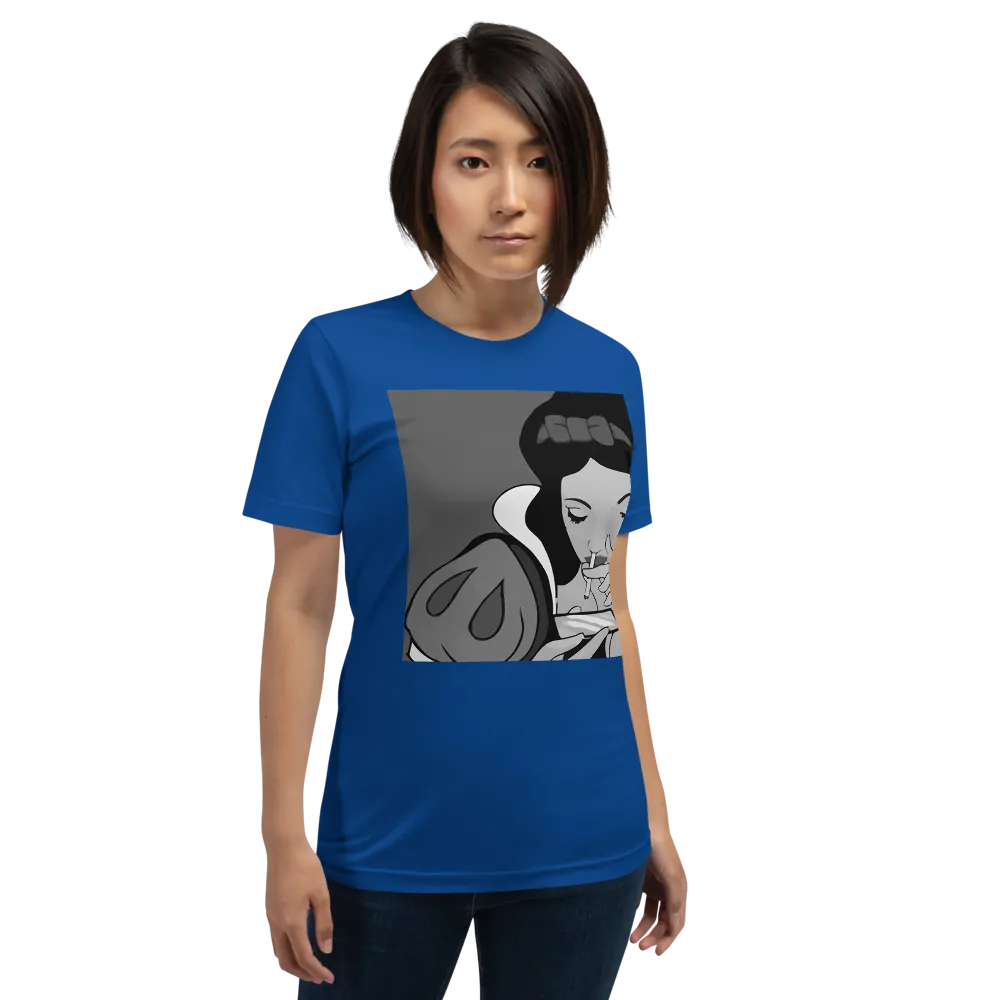 LADIES SNOW WHITE GIRL TEE