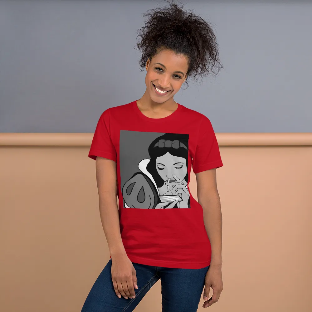 LADIES SNOW WHITE GIRL TEE