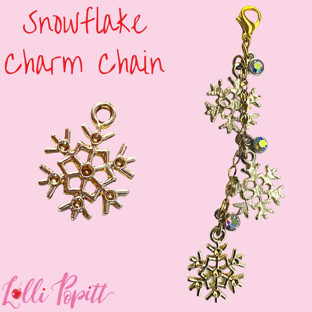 Let it Snow! Charm Chain