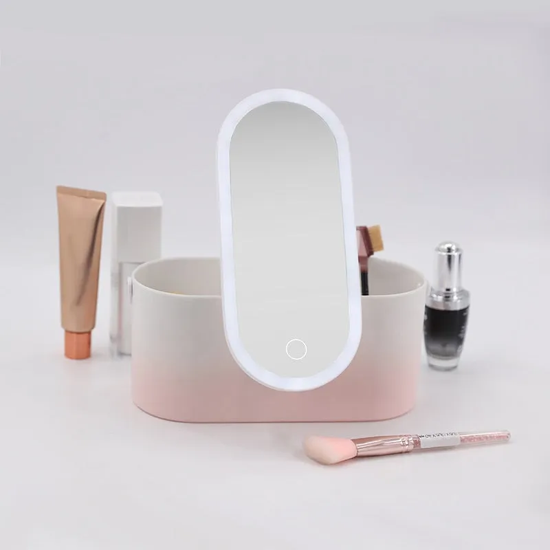 Makeup Mirror Organizer Box