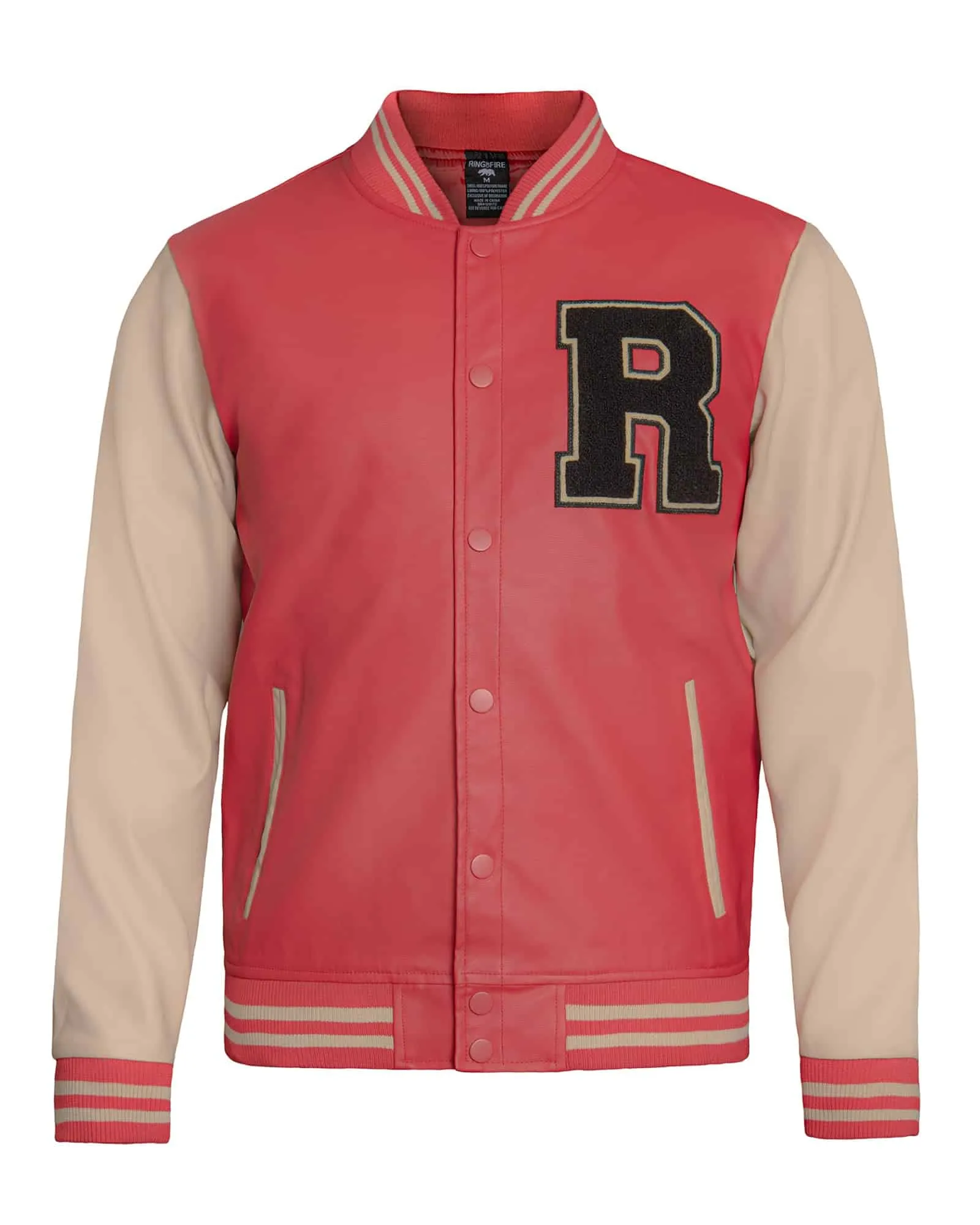 MEN'S DEEJAY FULL PU VARSITY JACKET