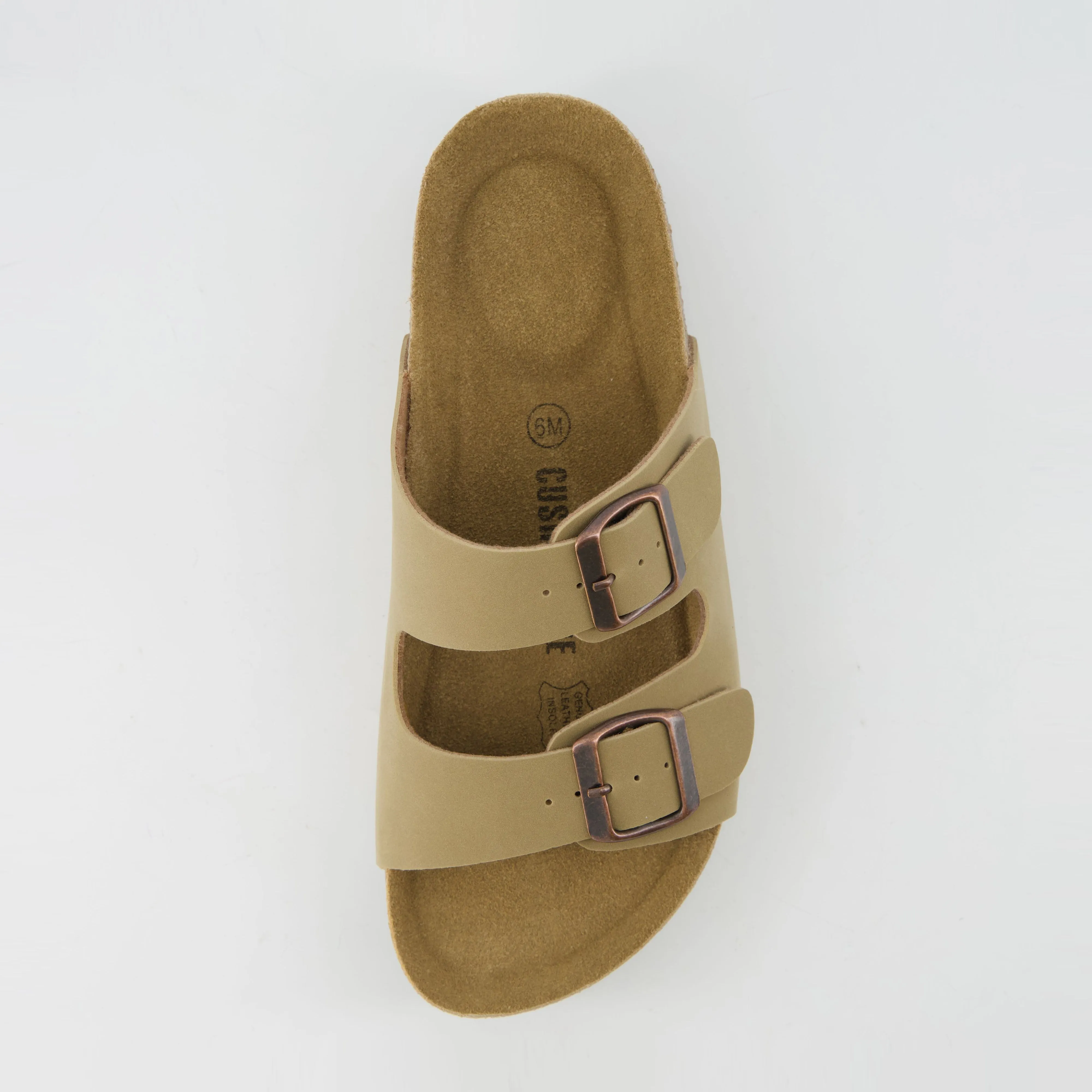 Plane Platform Footbed Sandal