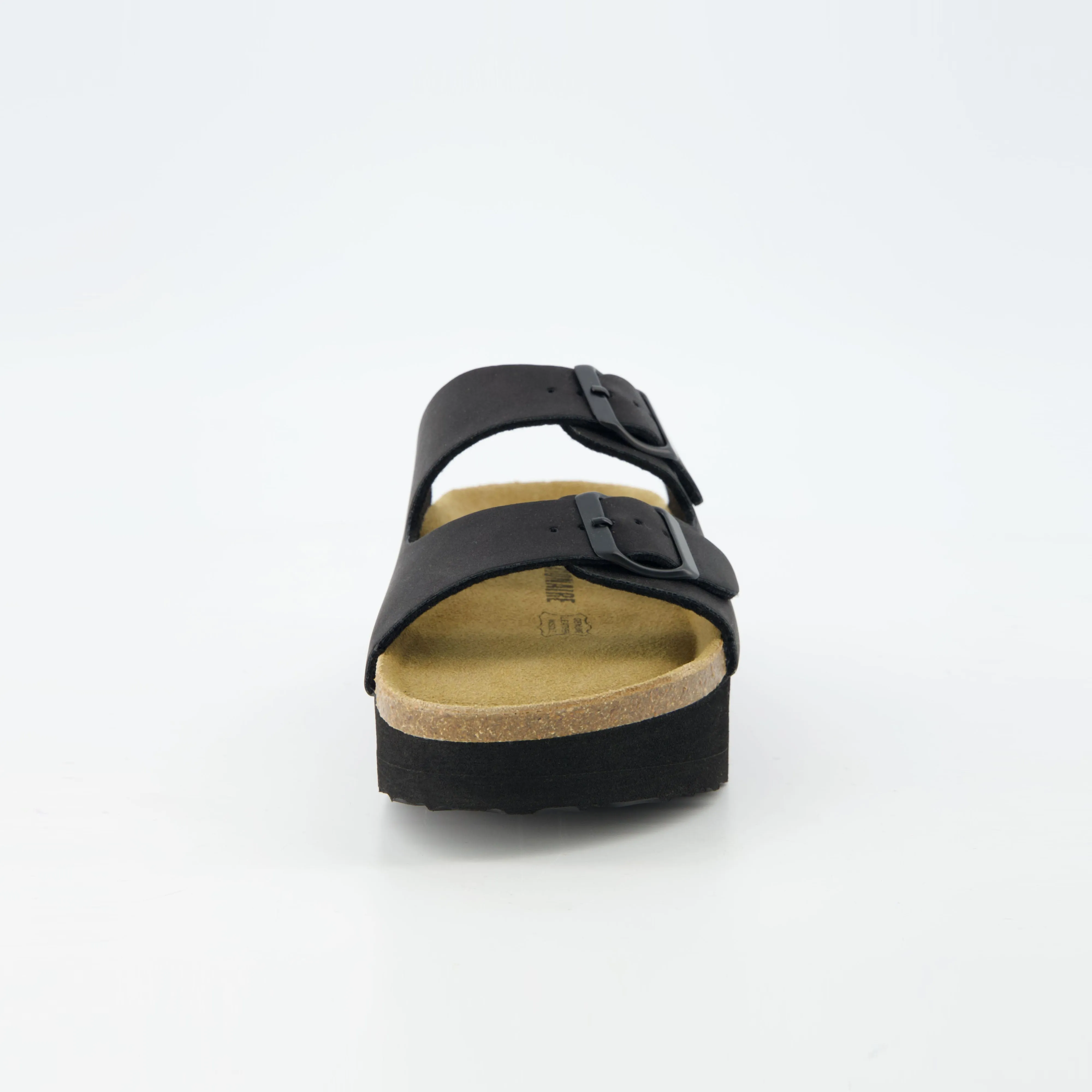 Plane Platform Footbed Sandal