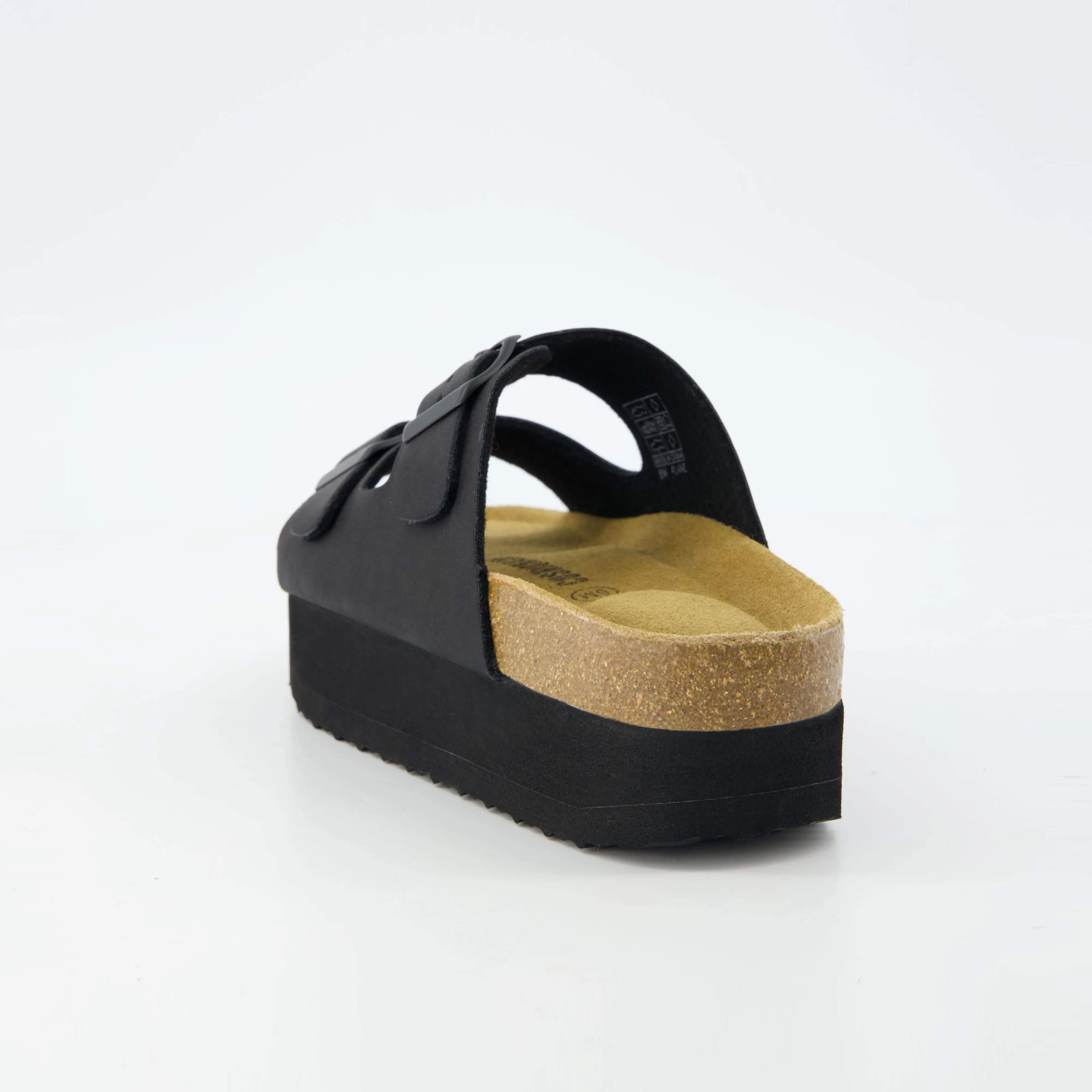 Plane Platform Footbed Sandal