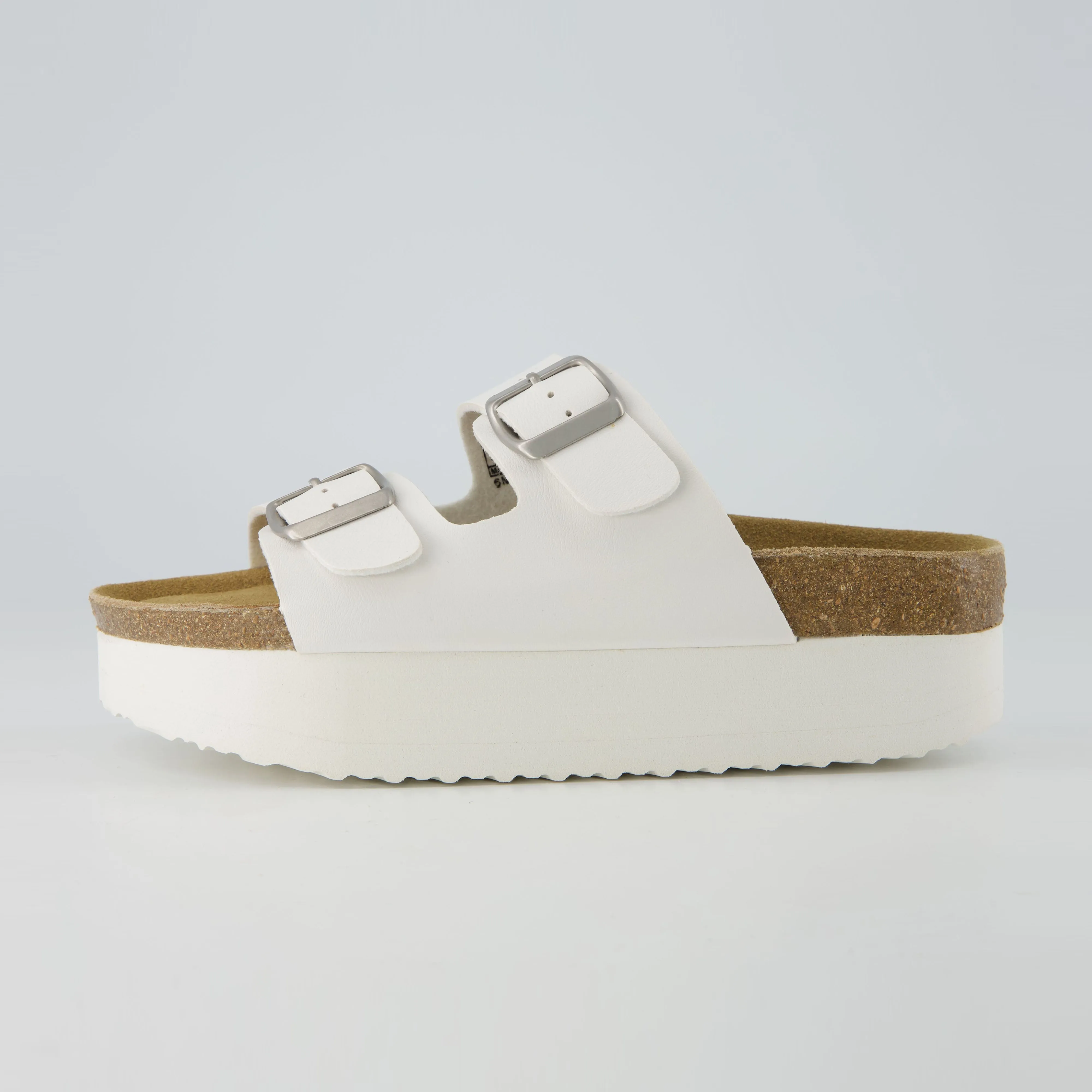 Plane Platform Footbed Sandal