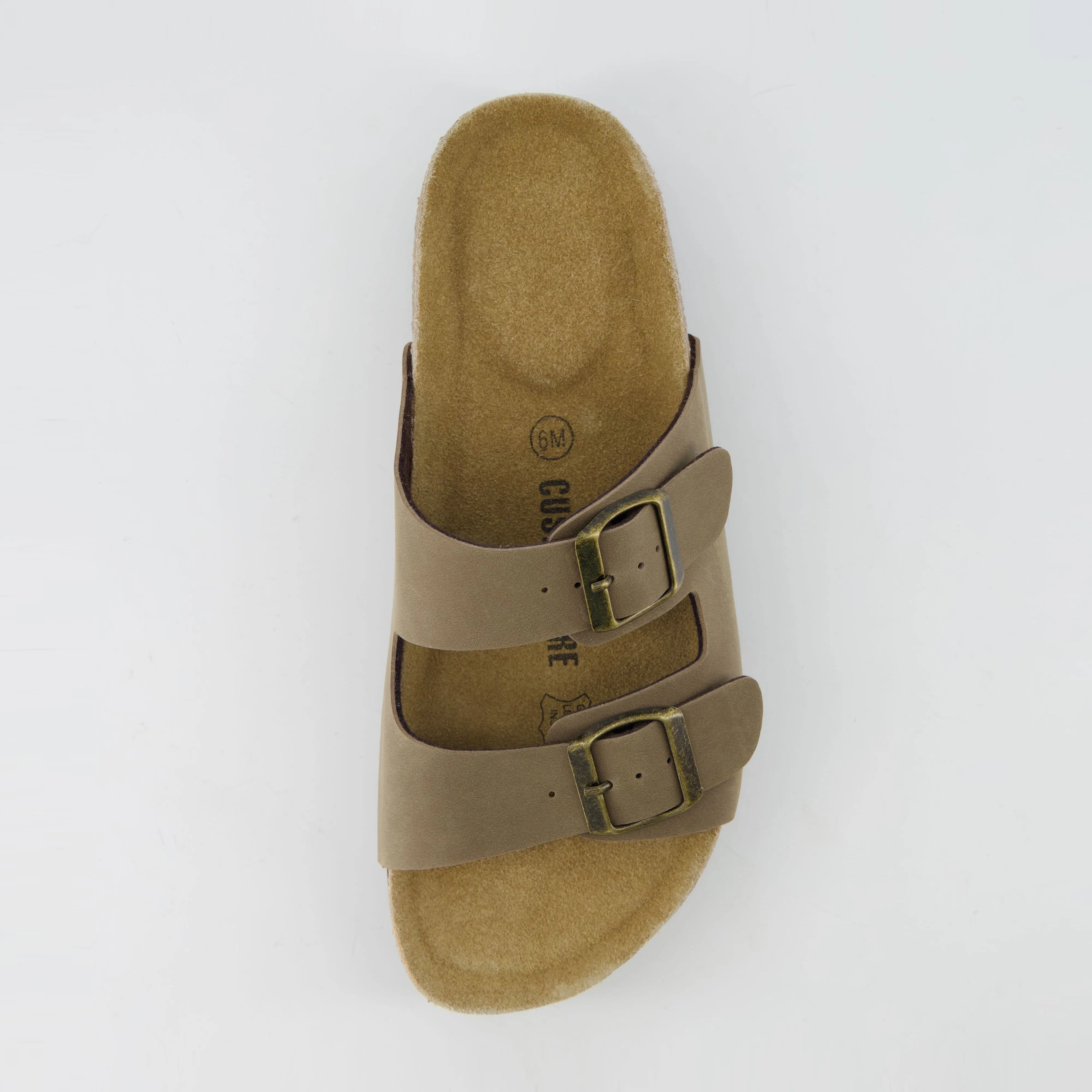 Plane Platform Footbed Sandal