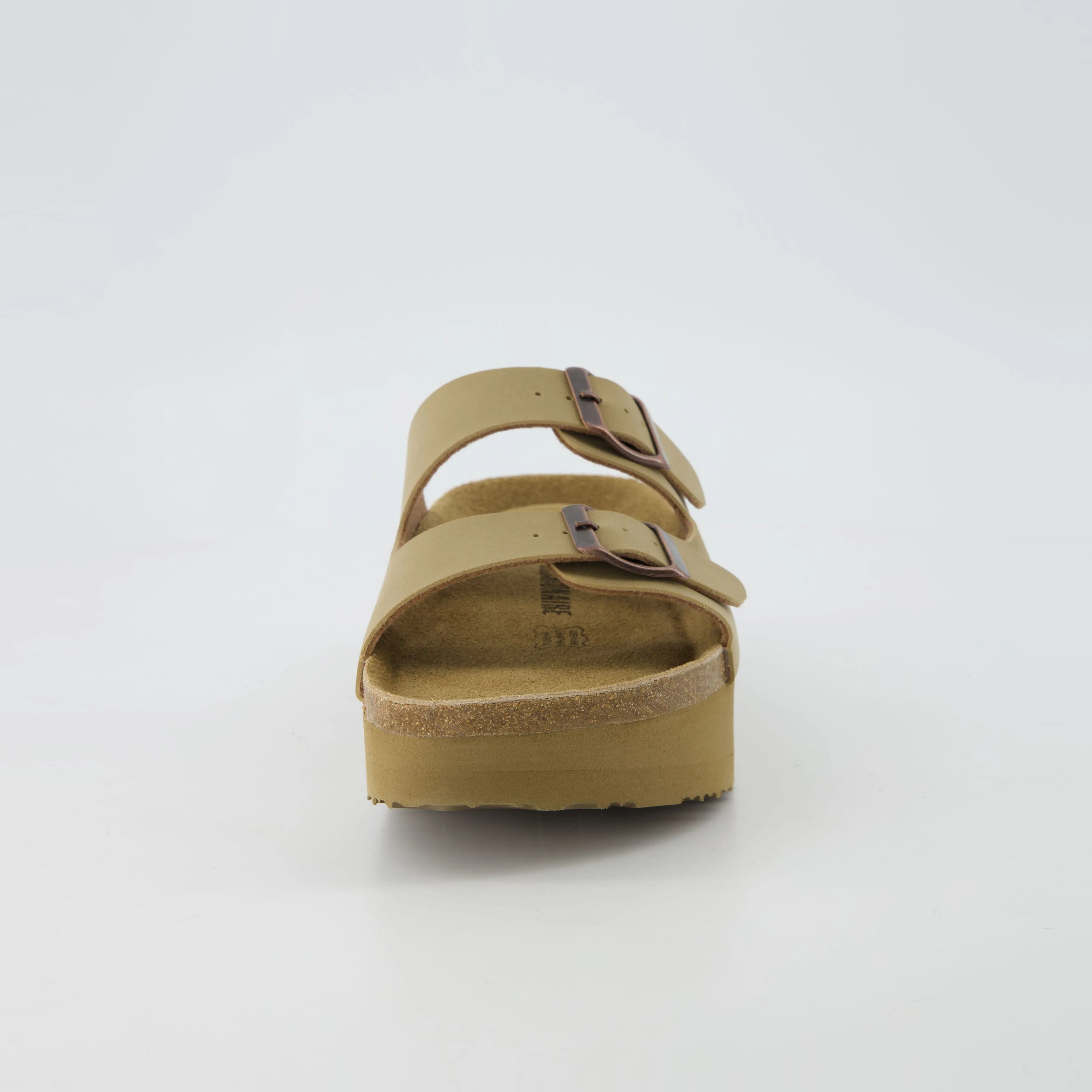 Plane Platform Footbed Sandal