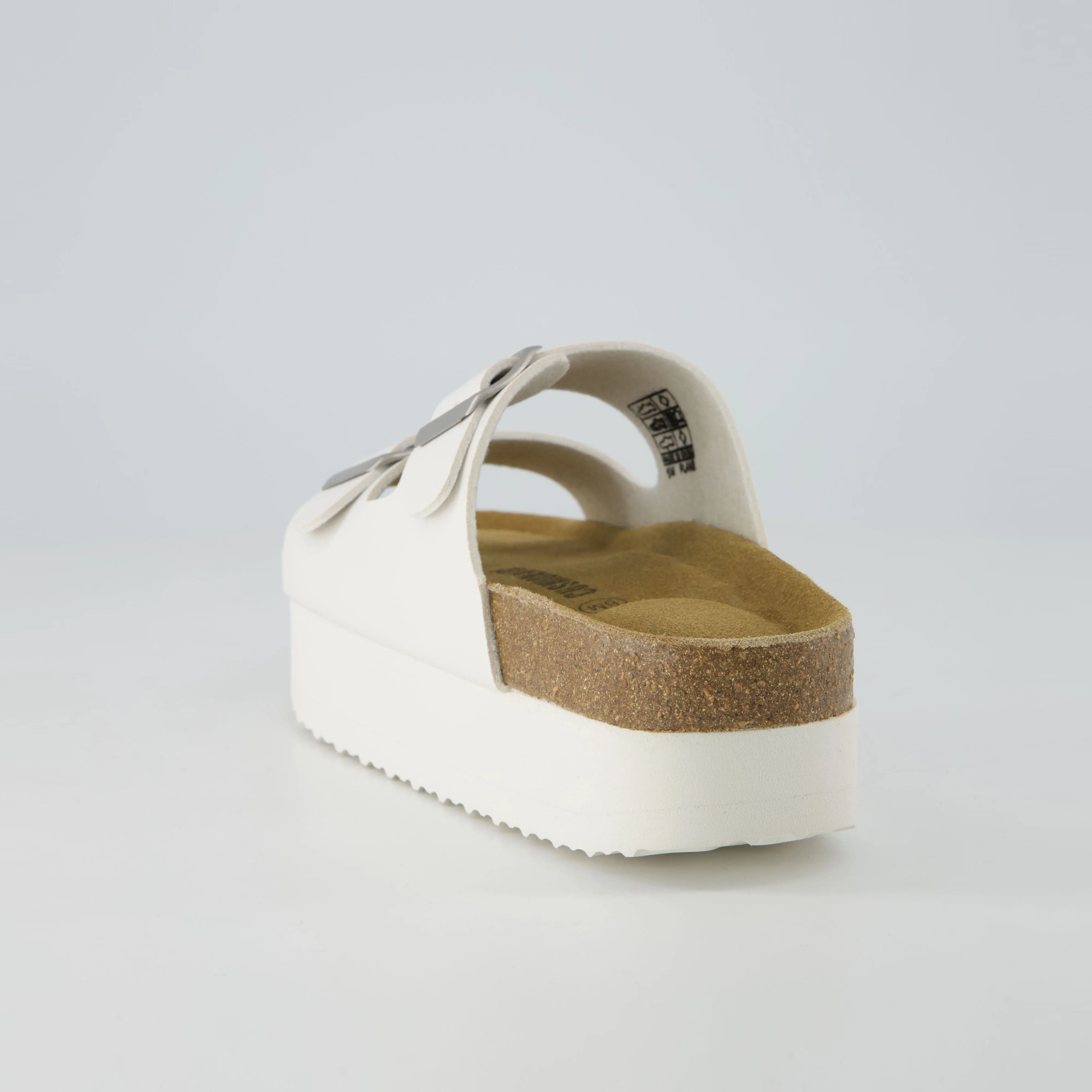 Plane Platform Footbed Sandal