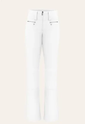 Poivre Blanc W24-0822 Stretch Ski Pant in White