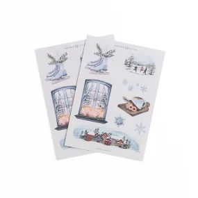 Snowflake Storybook Sticker Set