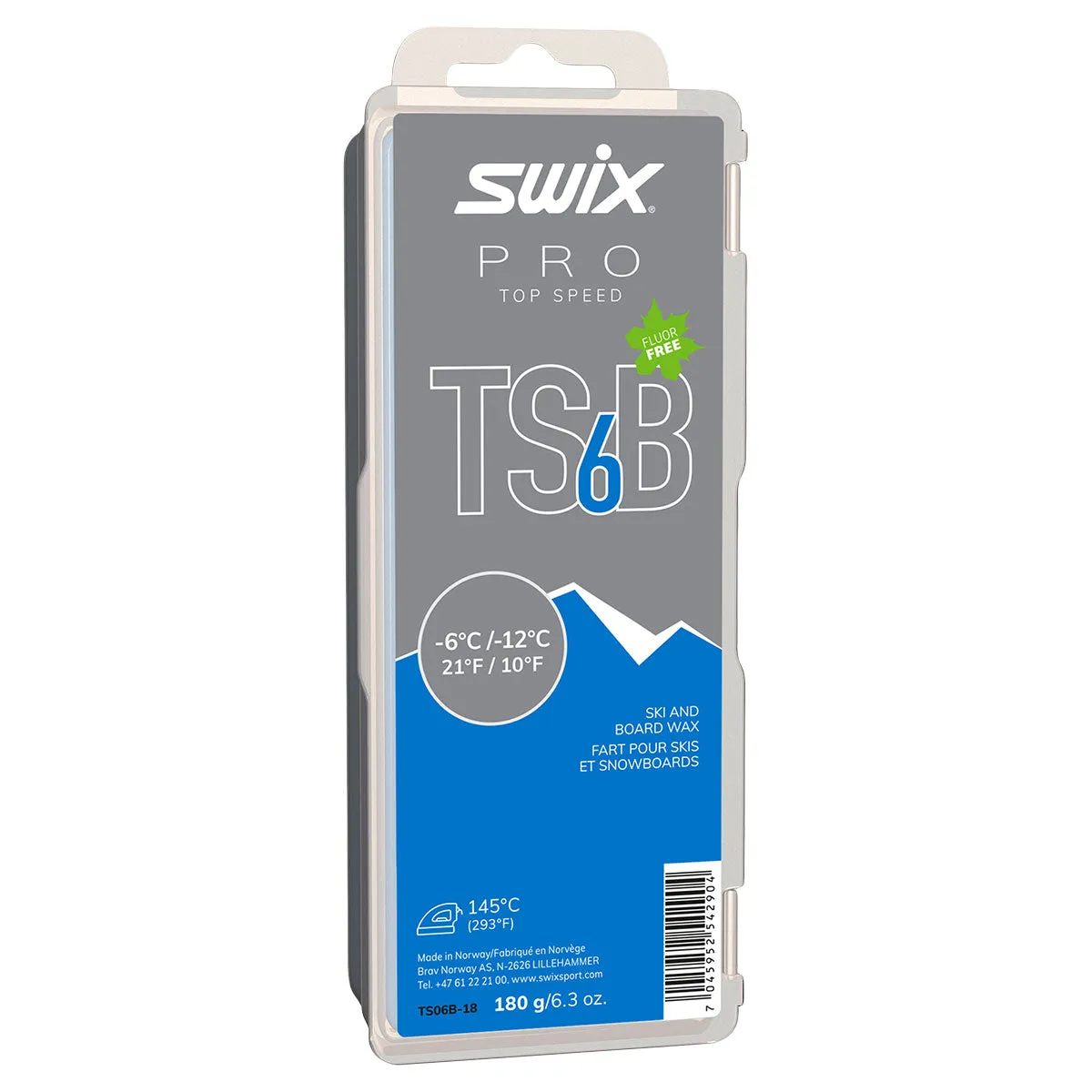 Swix PRO Top Speed Black (TSB) Wax