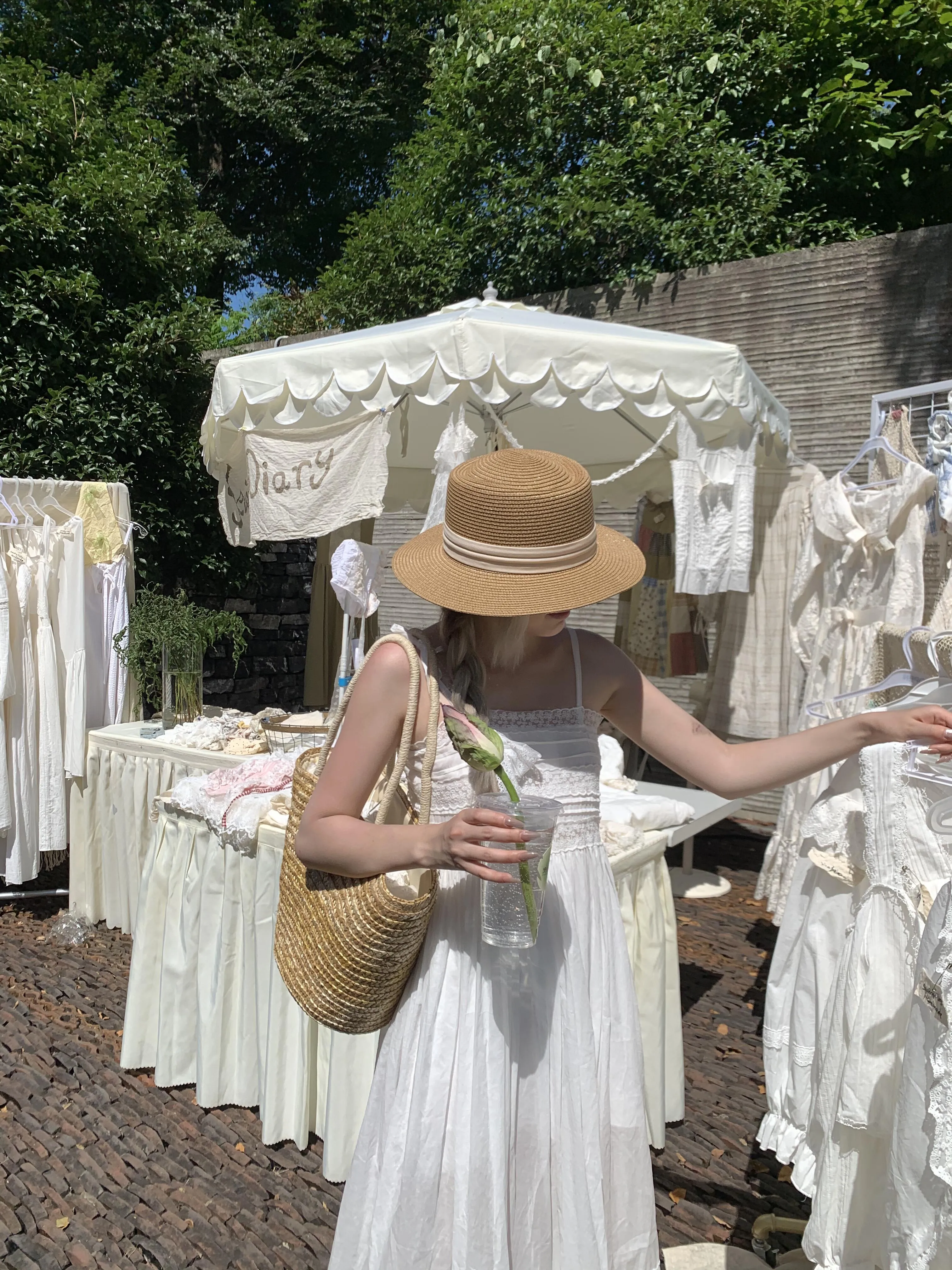 [Tailor Made] Aroma After Rain Handmade Cotton Dress