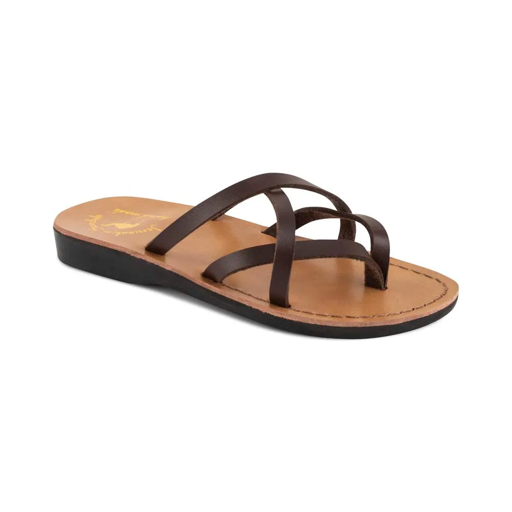 Tamar Vegan - Leather Alternative Sandal | Brown