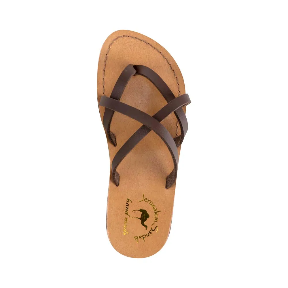 Tamar Vegan - Leather Alternative Sandal | Brown