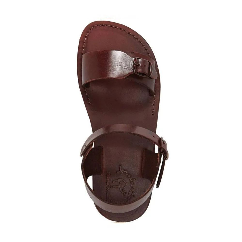 The Original - Leather Adjustable Strap Sandal | Brown