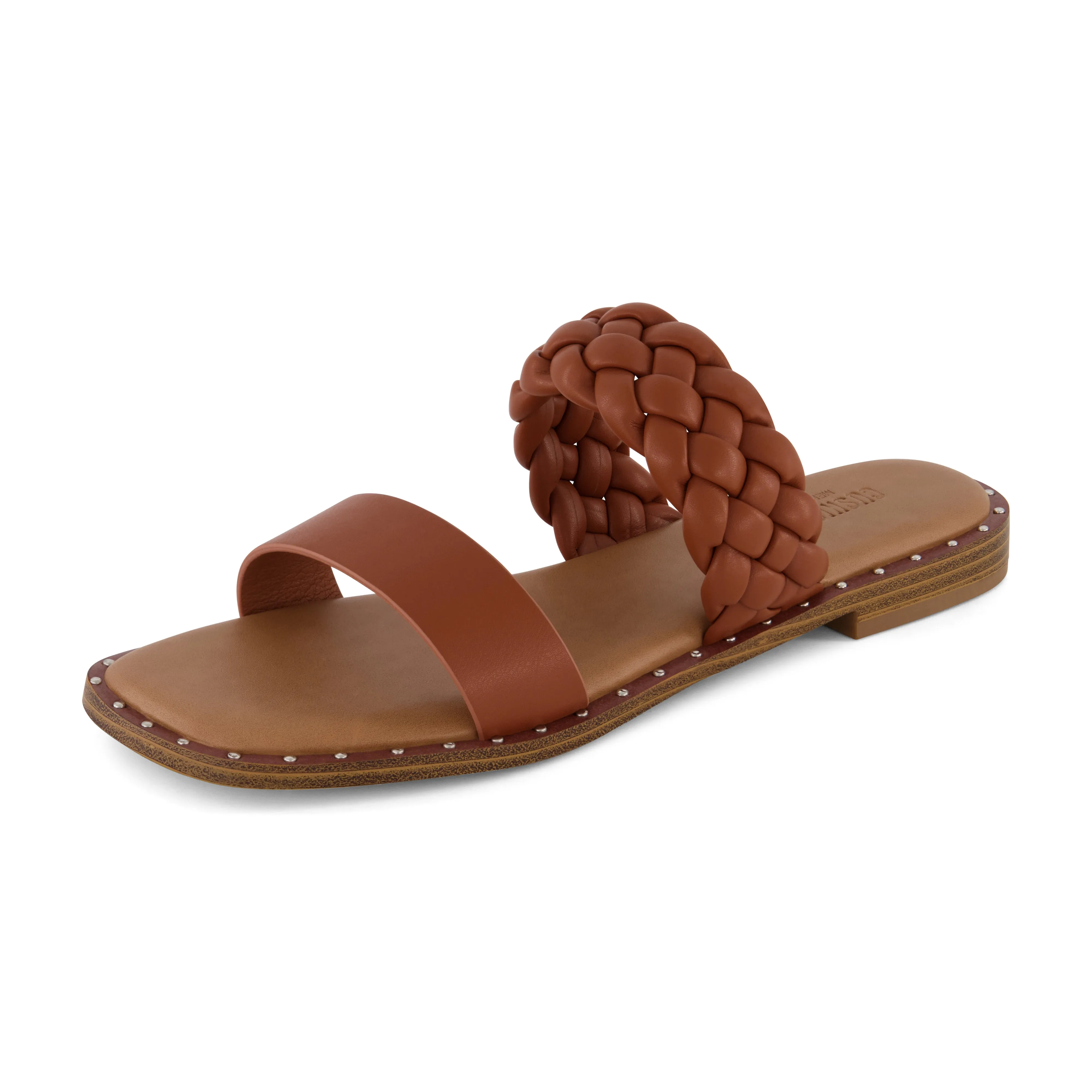 Varro Braided Two Band Sandal