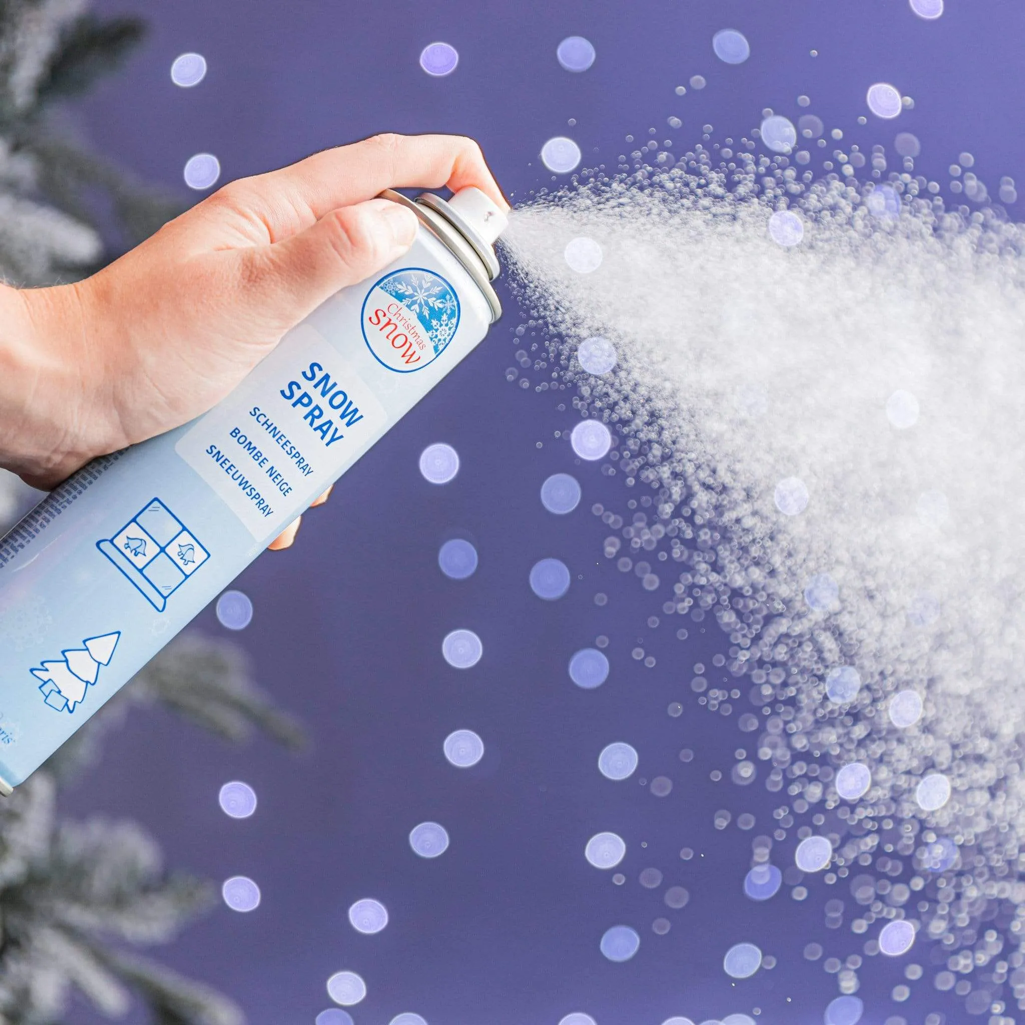 White Christmas Snow Spray