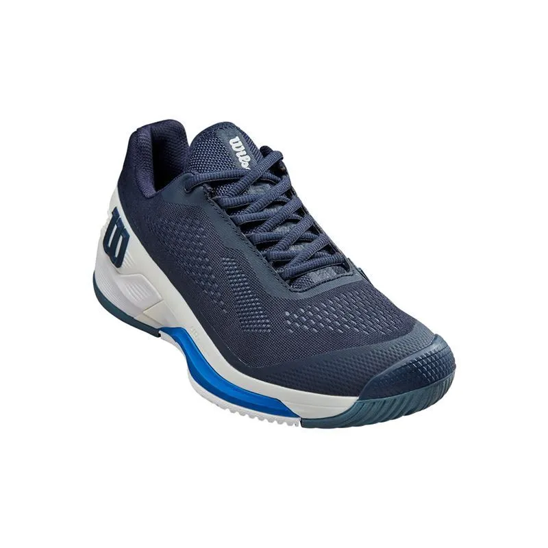 Wilson Men's Rush Pro 4.0 Tennis Shoes Navy White