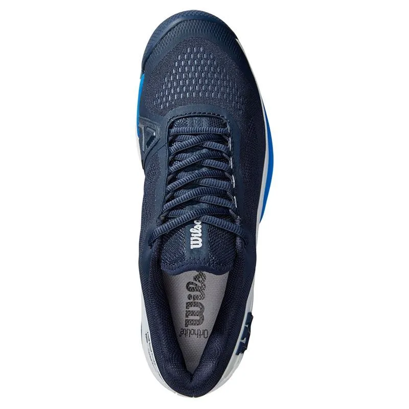 Wilson Men's Rush Pro 4.0 Tennis Shoes Navy White