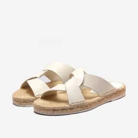 Women's Sandals Espadrilles Gobi White